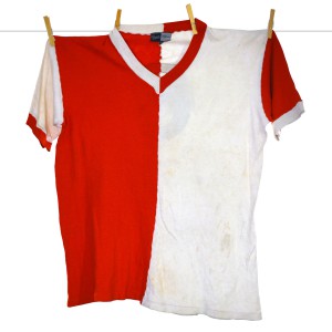 1969 - 1970, Matchworn Bukta Feyenoord Shirt, Frans Hasil, Europacup 1