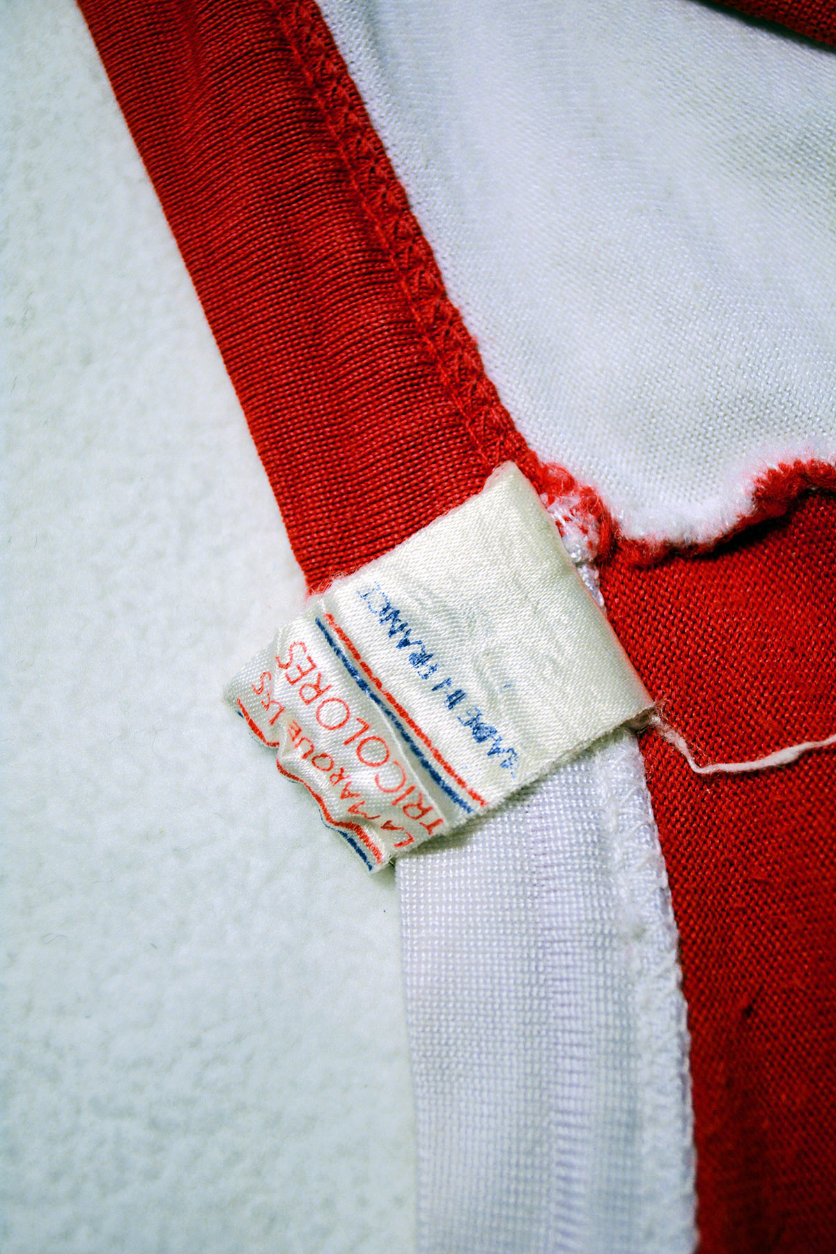 1973-1974 - Nr. 9 Theo de Jong, Feyenoord Matchworn LeCoq Sportif Shirt