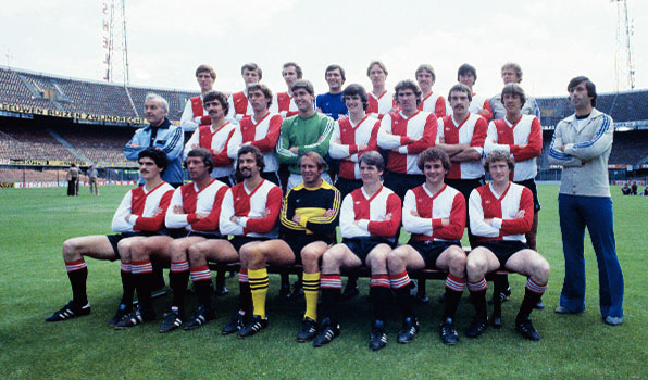 Feyenoord elftalfoto 1978 - 1979