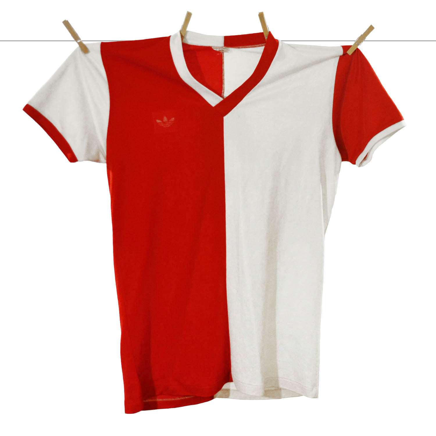 1981 - 1982, Matchworn Feyenoord Thuisshirt, Nr. 4 - Michel van der Korput