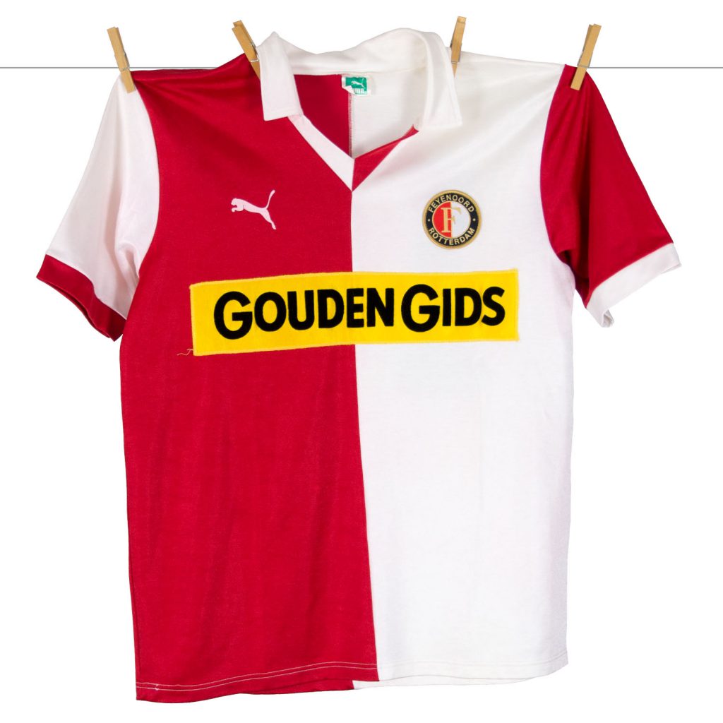 overhead Kapper Kader Gouden Gids – The Feyenoord Matchworn Shirt Collection