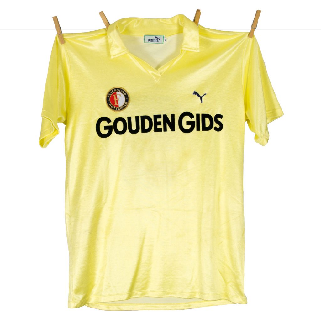 overhead Kapper Kader Gouden Gids – The Feyenoord Matchworn Shirt Collection