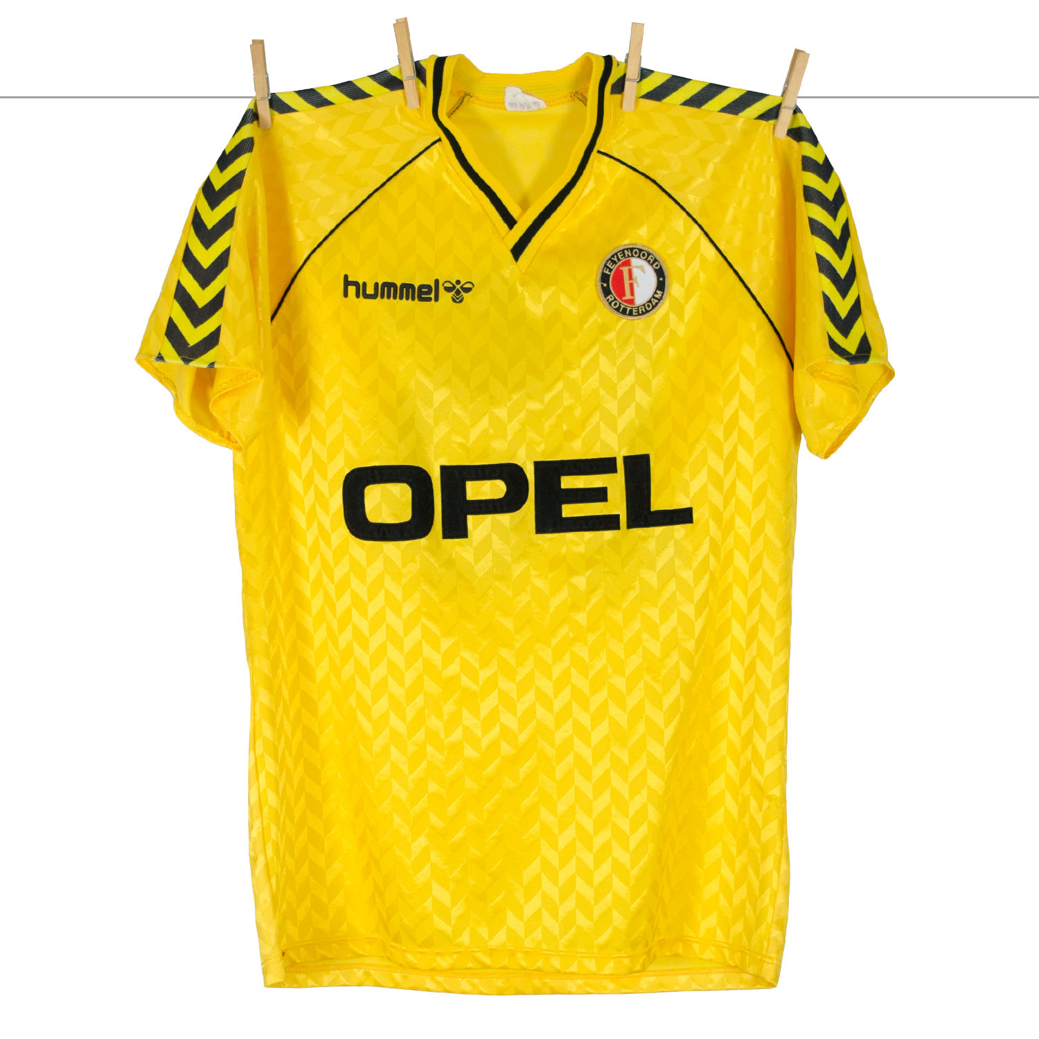 1987-1988 - OPEL Hummel Feyenoord Europacup Uitshirt - Nr 15