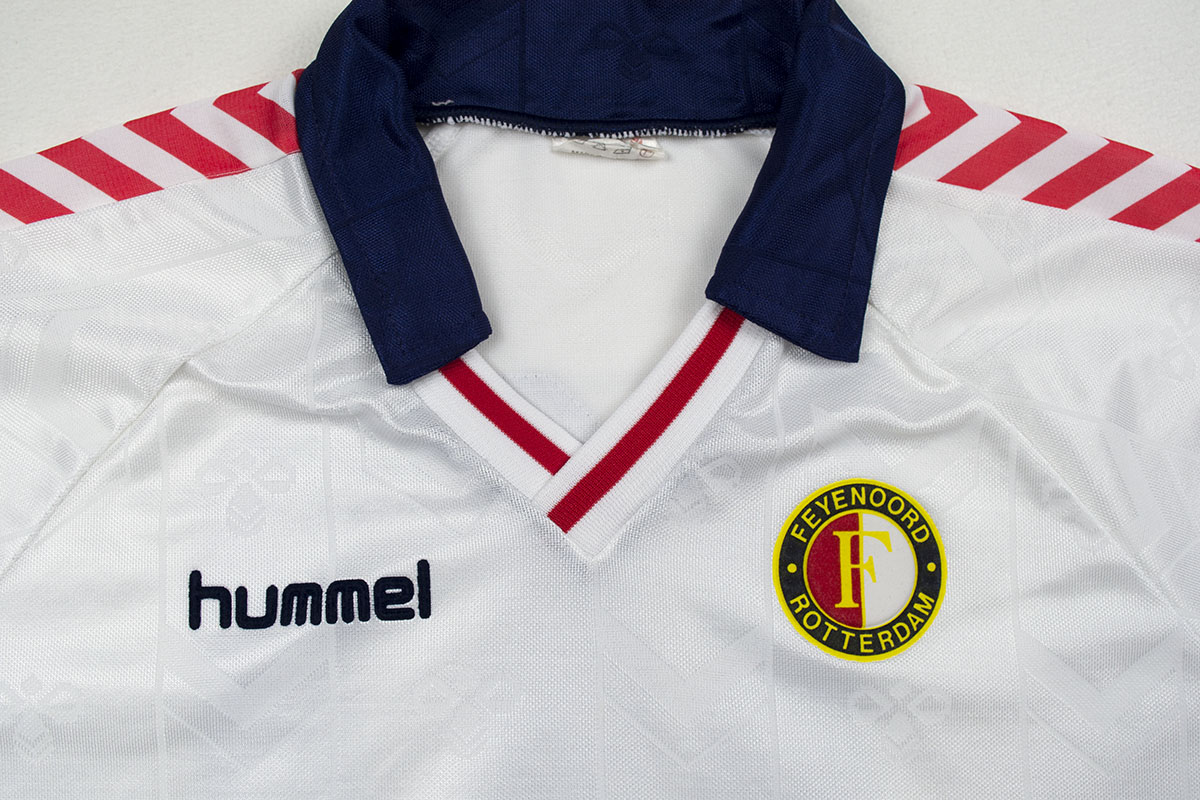 1989 - 1990, HCS Hummel Europacup Uitshirt, Wit