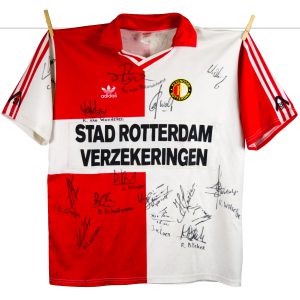 1990 - 1991, thuisshirt, Stad Rotterdam patch