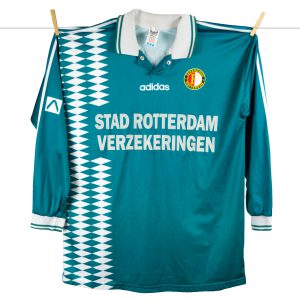 1994 - 1995, groene Feyenoord uitshirt, Obiku 0-1 in Amsterdam
