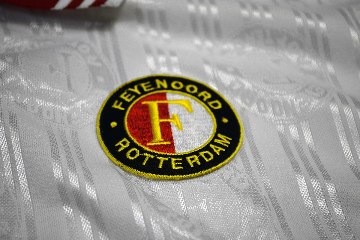 1995 - 1996, Matchworn Feyenoord European Shirt, Nr. 4 - Ronald Koeman