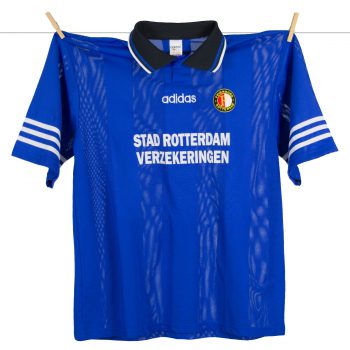 1995 - 1996, Feyenoord derde uitshirt, Europacupshirt met kleine sponsoring