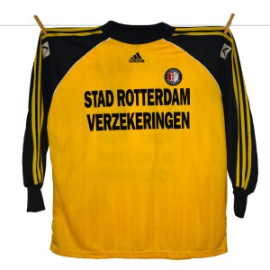 1998 - 1999, Adidas Feyenoord Matchworn Keepersshirt, Nr. 26 Ronald Graafland