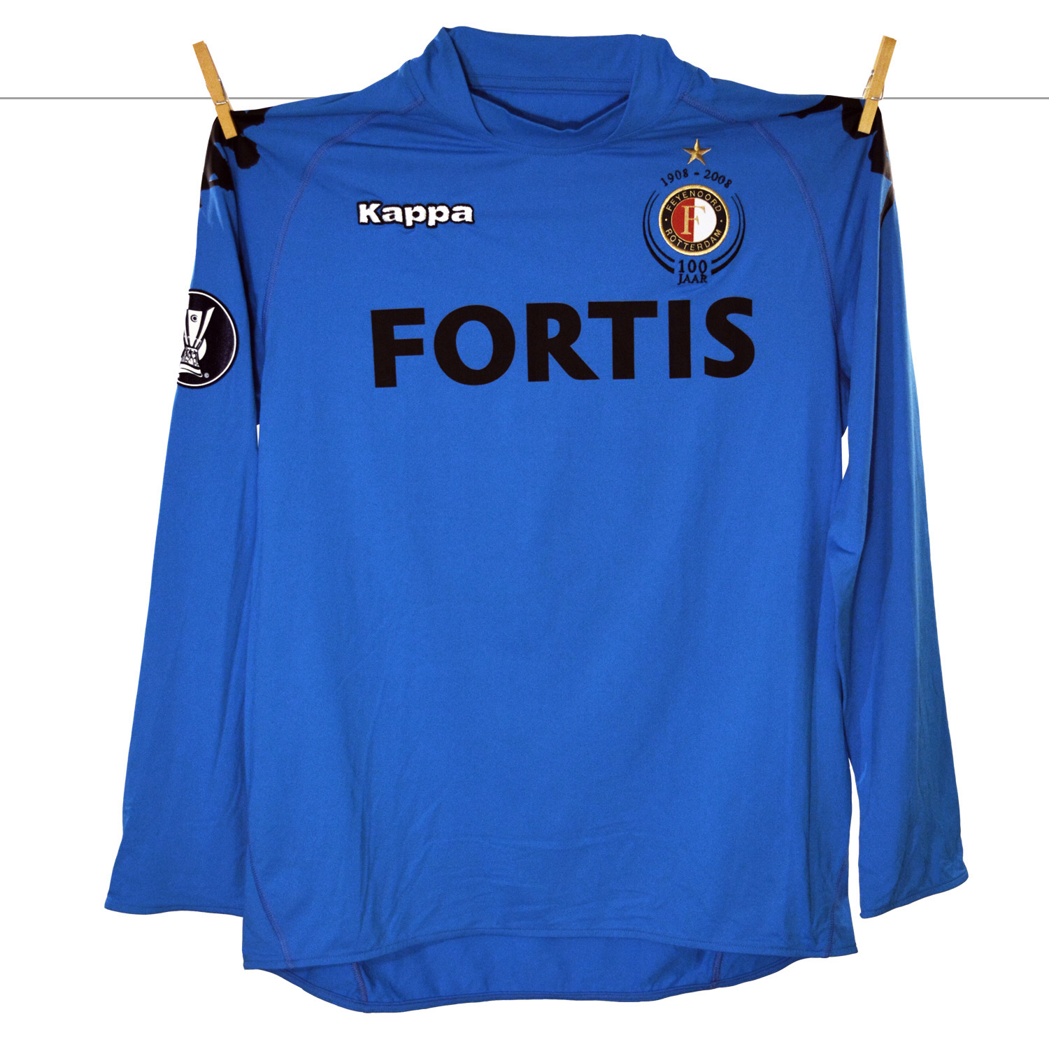 2008 - 2009, 100 jaar jubileum, Feyenoord Keepersshirt, Nr 32, Van Dijk