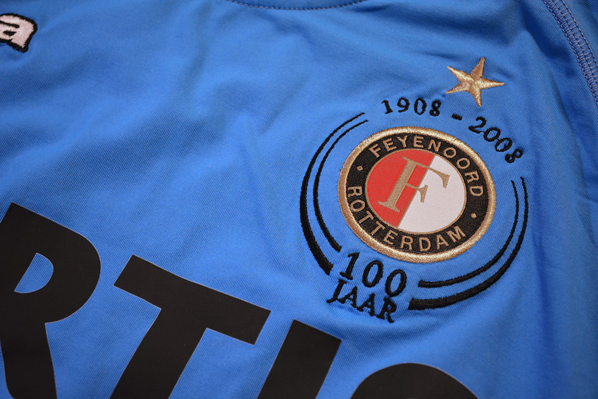 2008 - 2009, 100 jaar jubileum, Feyenoord Keepersshirt, Nr 32, Rob van Dijk