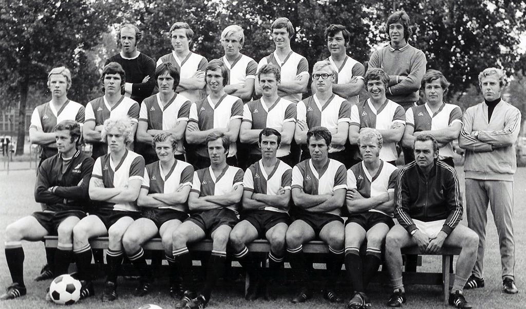 Feyenoord Elftalfoto 1971 - 1972