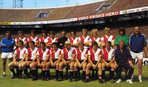 Feyenoord Elftalfoto 1972 - 1973