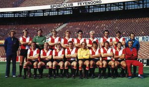 Feyenoord Elftalfoto 1976 - 1977