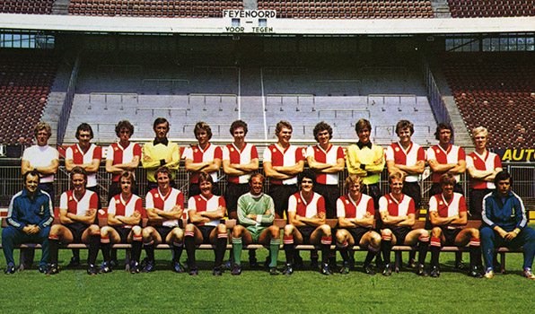 Feyenoord Elftalfoto 1977 - 1978