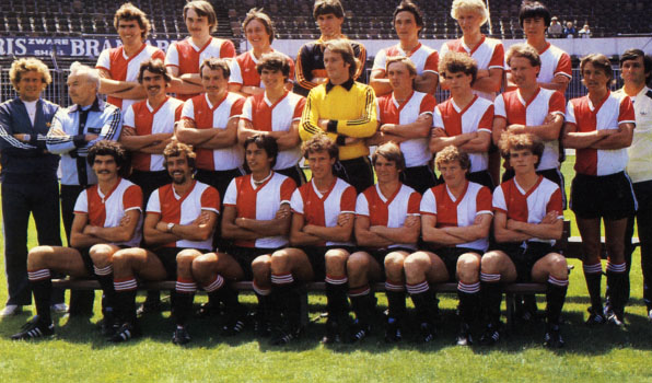 Feyenoord Elftalfoto 1979 - 1980