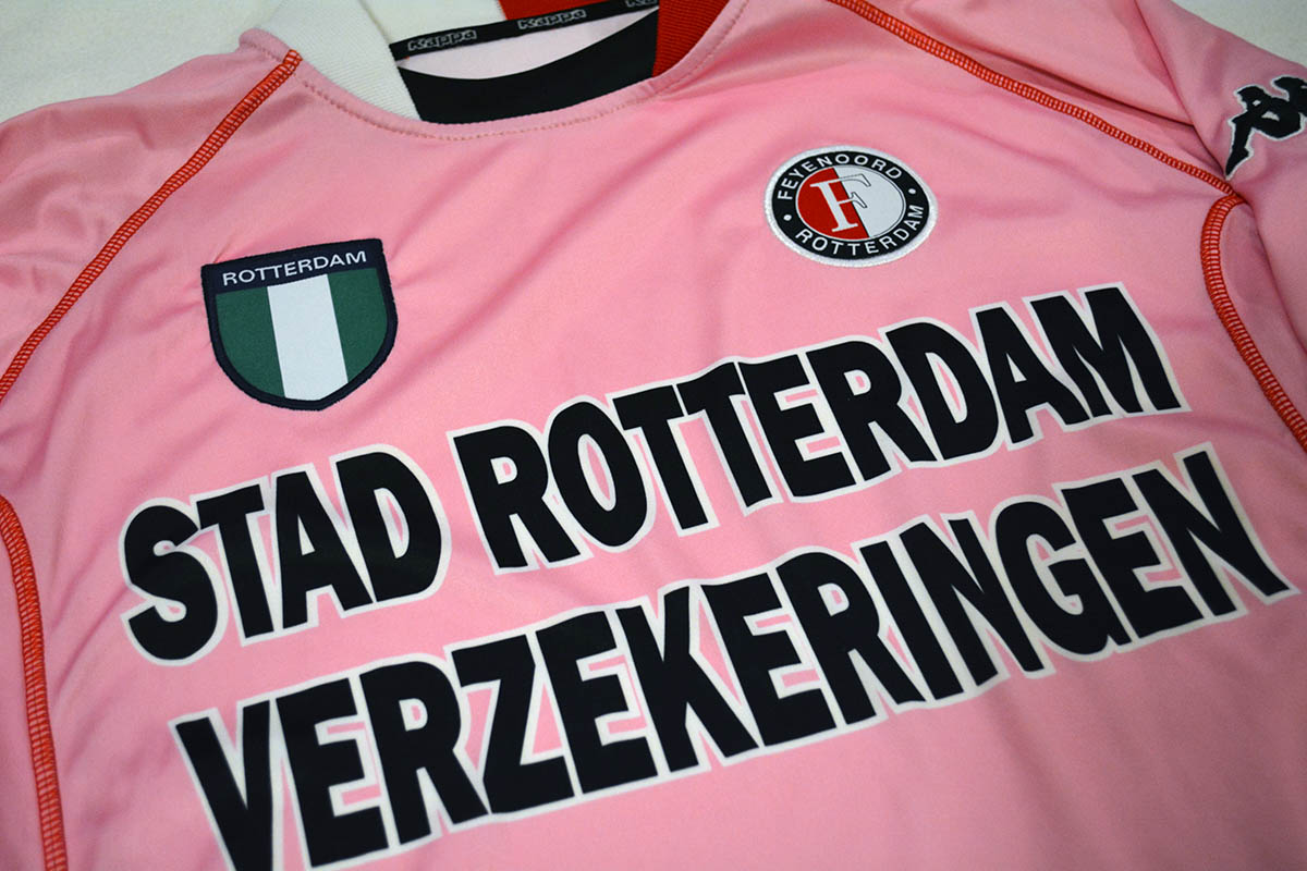 parlement uitgehongerd Schuldenaar Feyenoord Roze Keepersshirt 2002 – 2003 (1) – The Feyenoord Matchworn Shirt  Collection