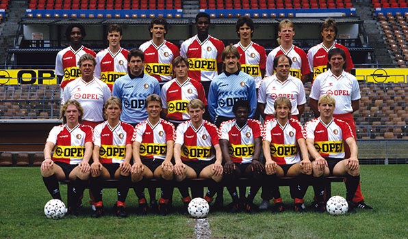 Feyenoord Selectiefoto 1987-1988