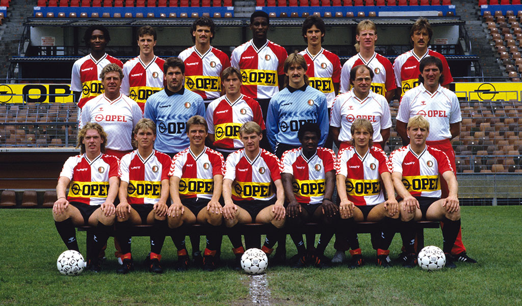 Feyenoord Selectiefoto 1987-1988