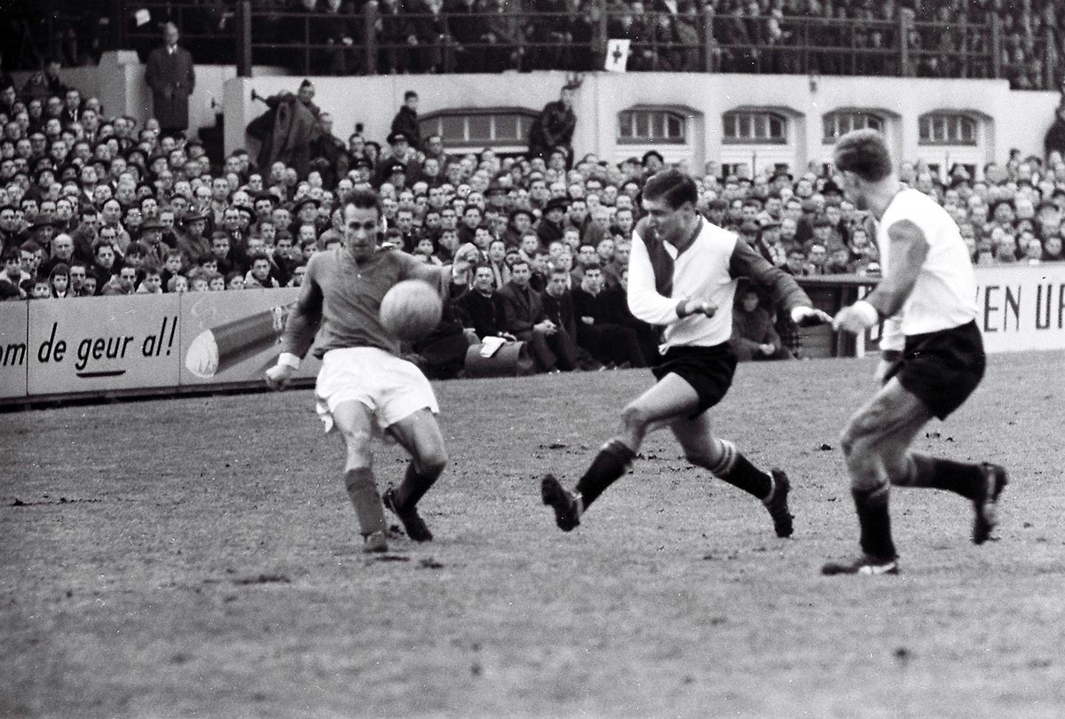 Feyenoord - Sparta 21 januari 1962, 1-3