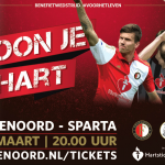 Feyenoord - Sparta - Benefiet Hartstichting