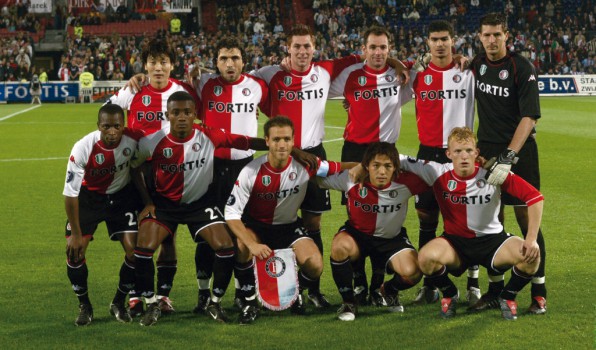 30-09-2004 Elftal Feyenoord Feyenoord-Odd Grenland (4-1) De Kuip