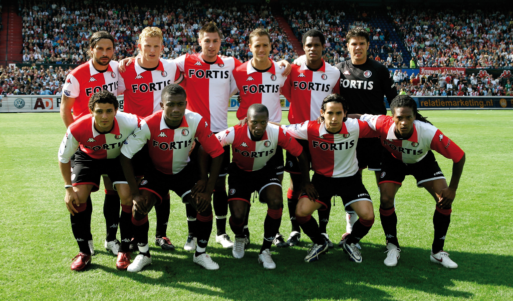 18-09-2005 Elftal Feyenoord-Heerenveen (5-1) De Kuip