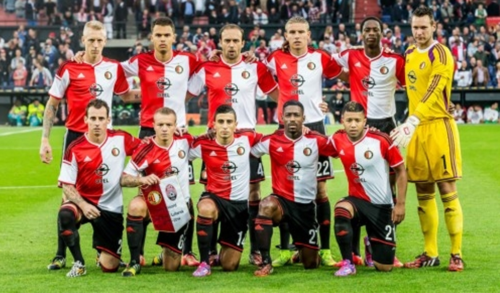 Feyenoord elftalfoto 2014 - 2015