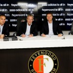 Feyenoord en Adidas ondertekenen contract 2013