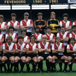 Feyenoord elftalfoto 1980 - 1981