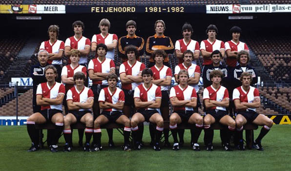 Feyenoord selectie 1981 - 1982