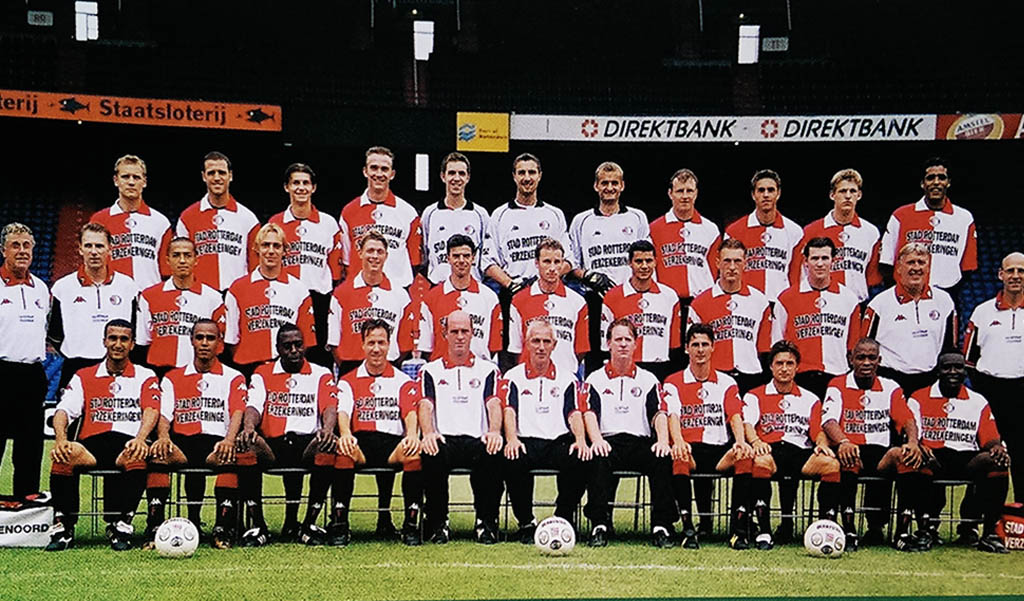 Feyenoord Elftalfoto 2001 - 2002