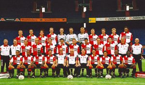 Feyenoord selectiefoto 2001 - 2002