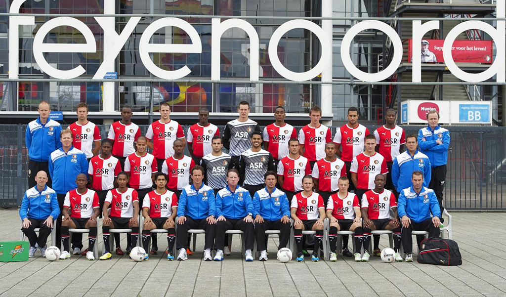 Feyenoord elftalfoto 2011 - 2012