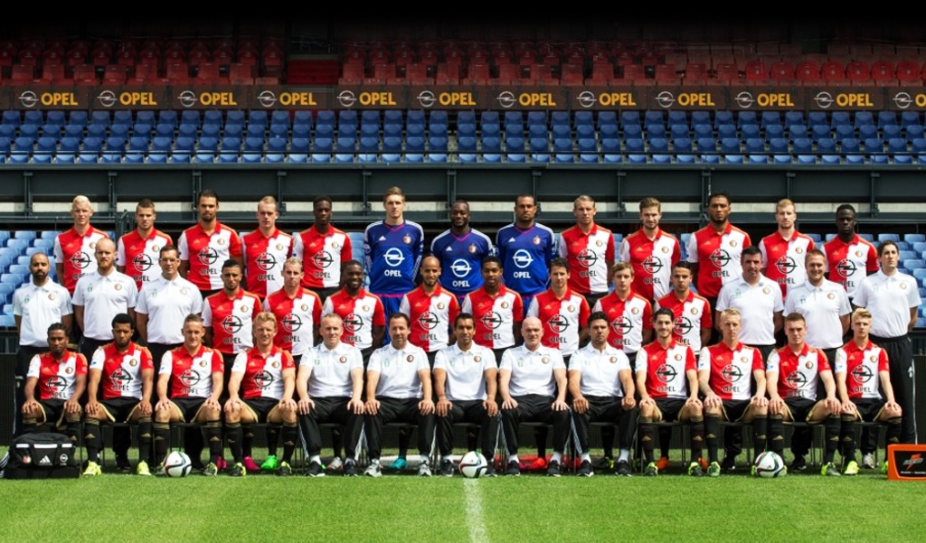 Feyenoord Elftalfoto 2015 - 2016