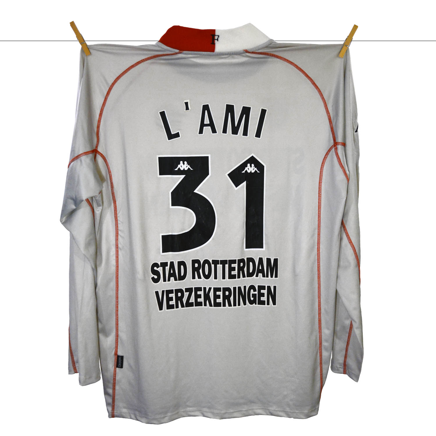 Kappa, Matchworn Feyenoord Keepersshirt 2002 - 2003, Carlo L'Ami