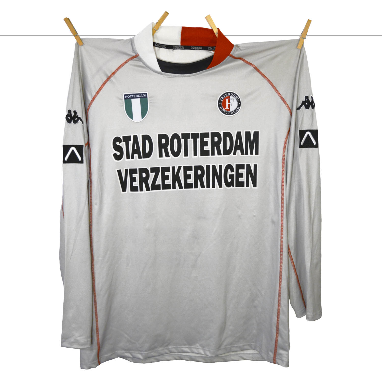 Kappa, Matchworn Feyenoord Keepersshirt 2002 - 2003, Carlo L'Ami